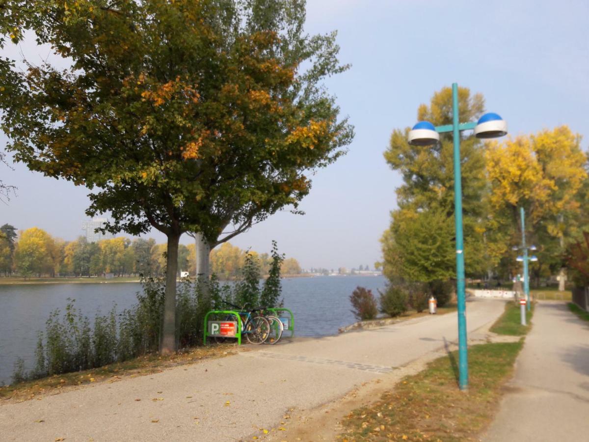 Bungalow At Lake Alte Donau Wien Eksteriør bilde